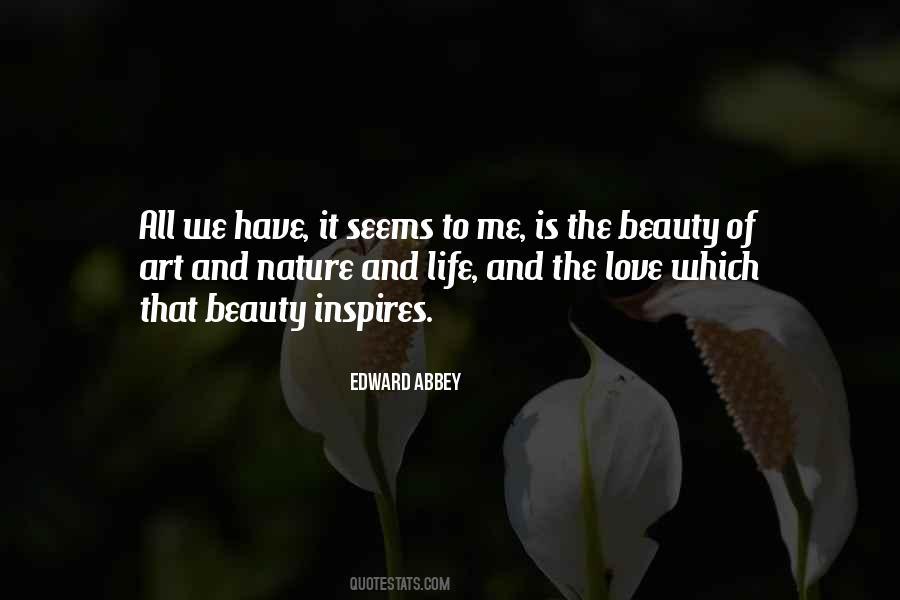 Quotes About Nature Beauty And Love #600861