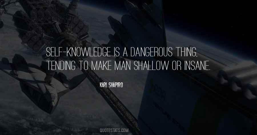 Knowledge Dangerous Quotes #1725482