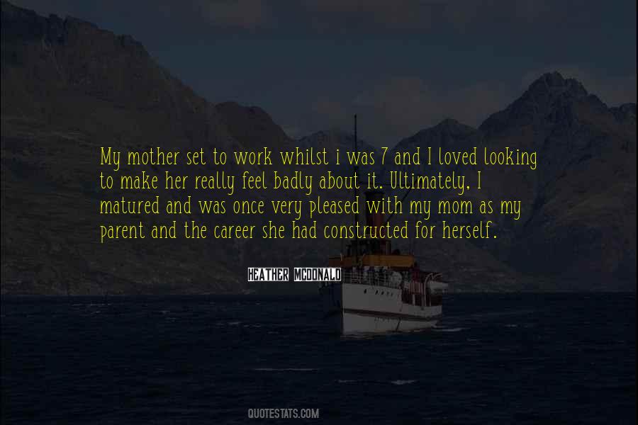 With My Mom Quotes #1344404