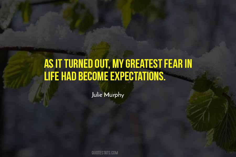 Greatest Fear In Life Quotes #586887