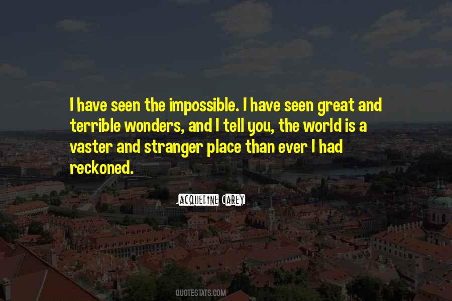 Quotes About The Impossible #1166419