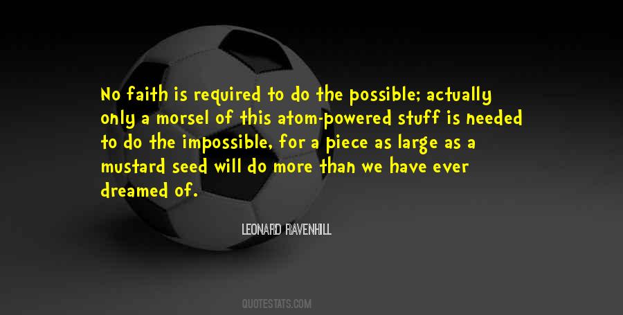 Quotes About The Impossible #1194661