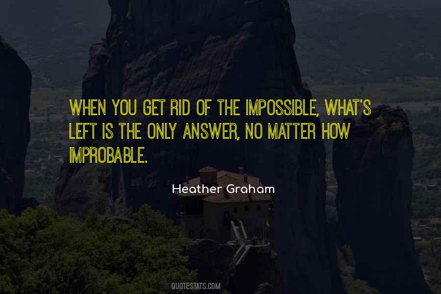 Quotes About The Impossible #1212233