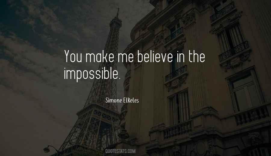 Quotes About The Impossible #1261416