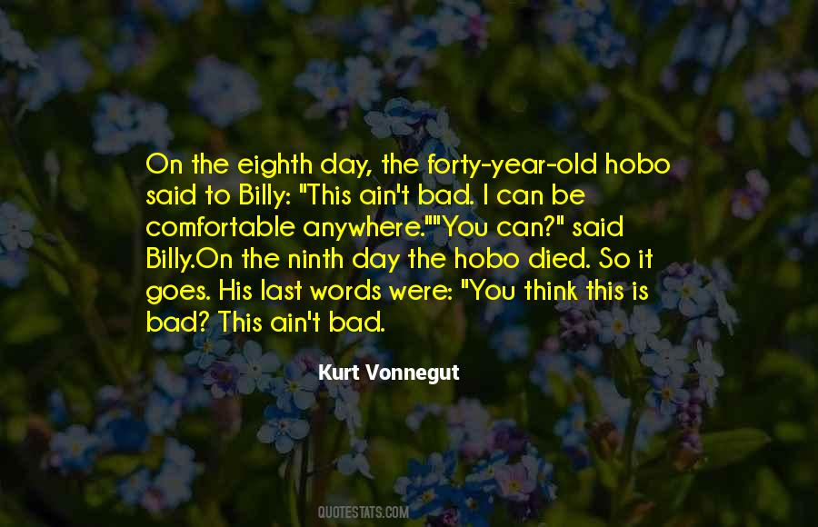 Quotes About Hobo #521961