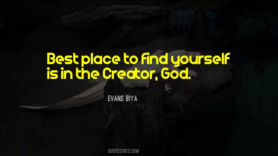 God Is Creator Quotes #207862