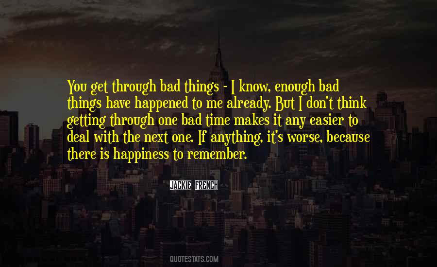 Bad Deal Quotes #999370