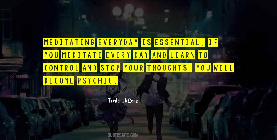 You Control Your Thoughts Quotes #1777255