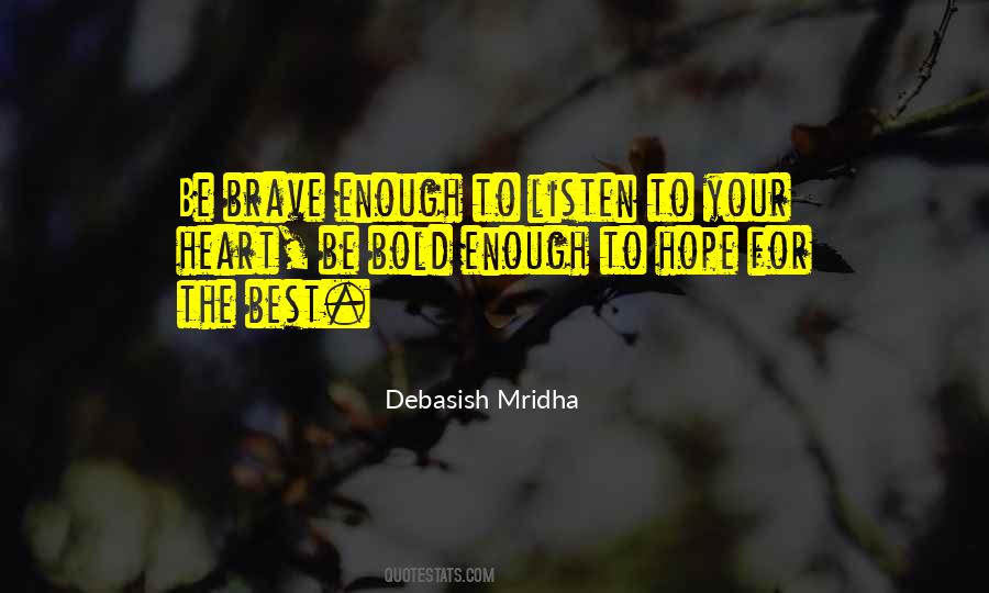 Bold Love Quotes #1858265