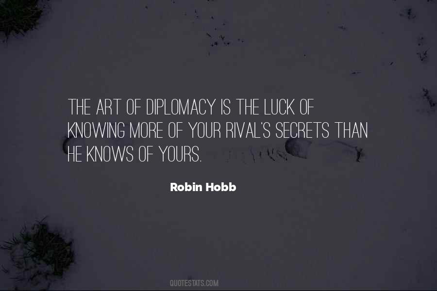 Quotes About Hobb #17348