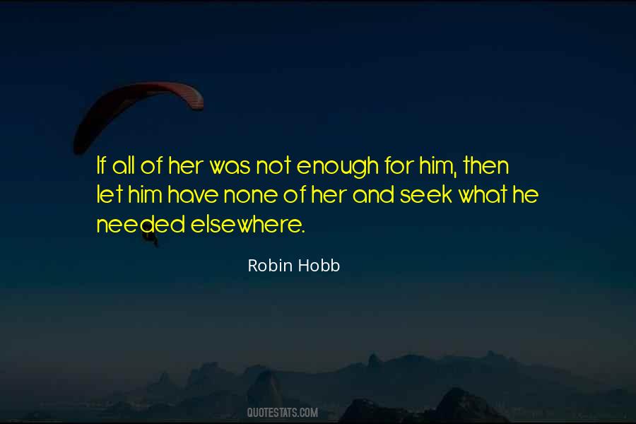 Quotes About Hobb #288575