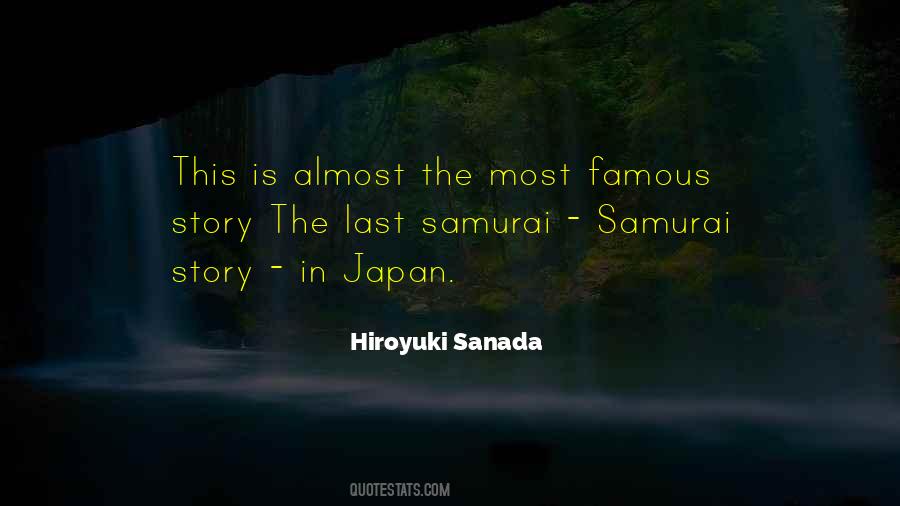 Japan Samurai Quotes #1781228