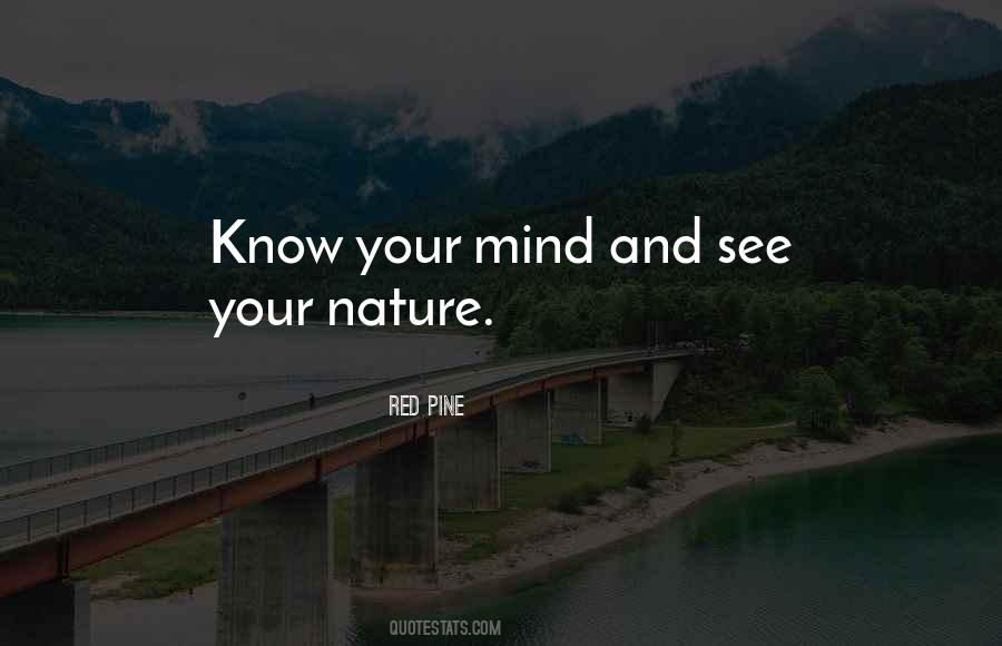 Mind Nature Quotes #187799