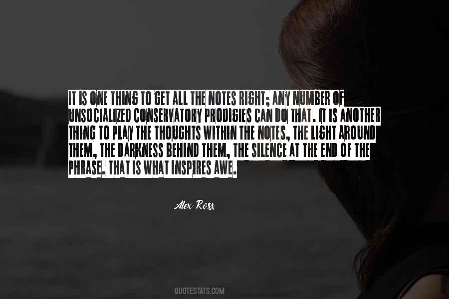 End Of Darkness Quotes #1454027