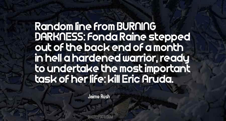 End Of Darkness Quotes #1572211