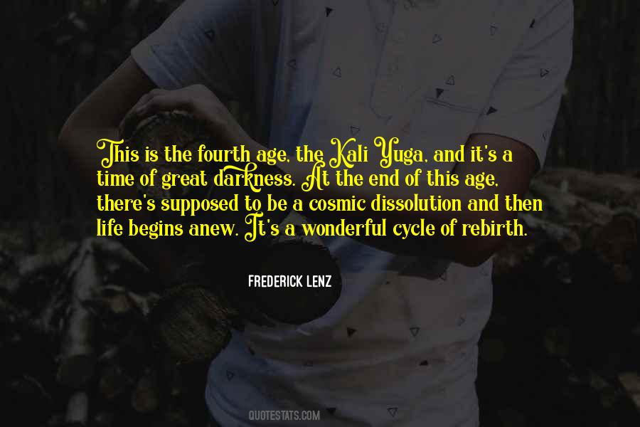 End Of Darkness Quotes #452392