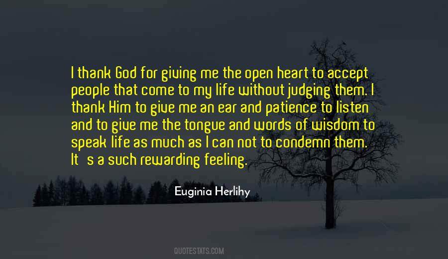 Ear To Listen Quotes #860419