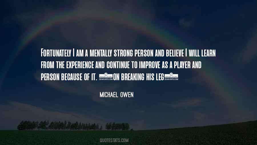 Mentally Strong Person Quotes #296408