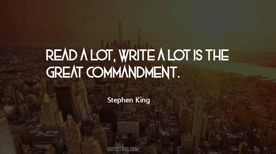 Quotes About The Great Commandment #1203274