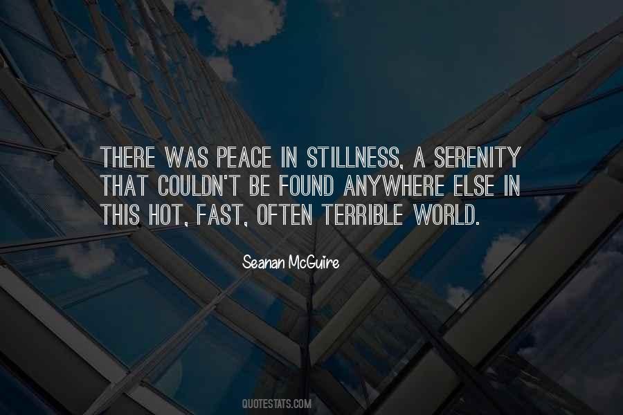 Peace Serenity Quotes #1571630