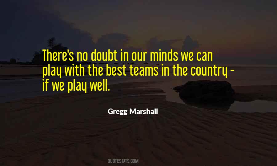 Doubt Best Quotes #489596