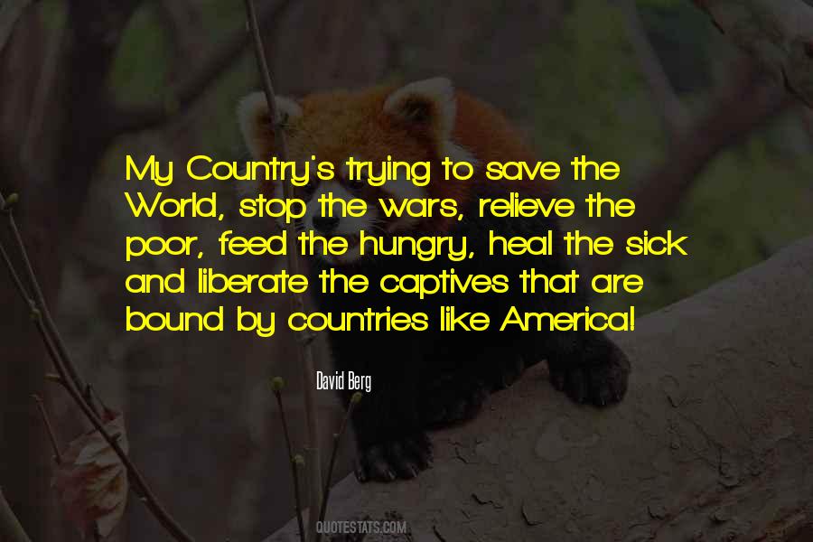 Save My Country Quotes #1779971