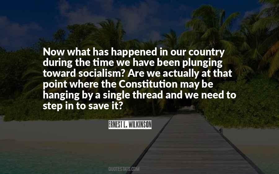 Save My Country Quotes #493424