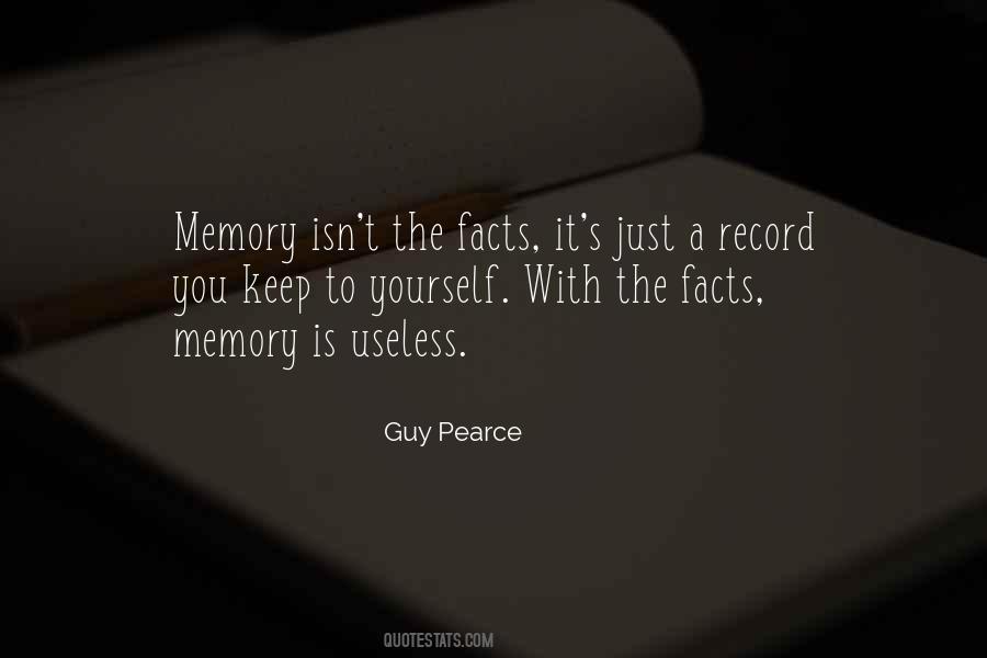 Memory To Keep Quotes #1361943