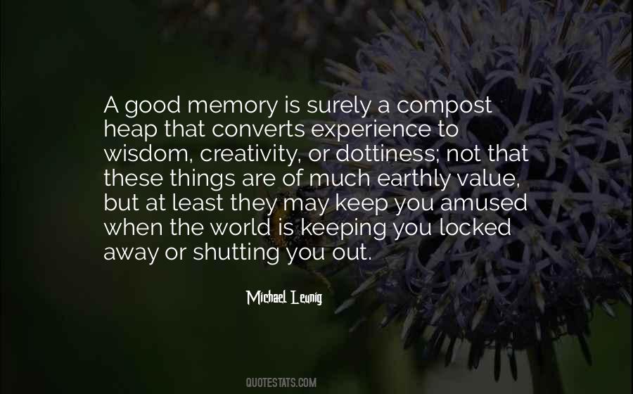 Memory To Keep Quotes #720463