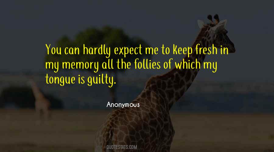 Memory To Keep Quotes #781084