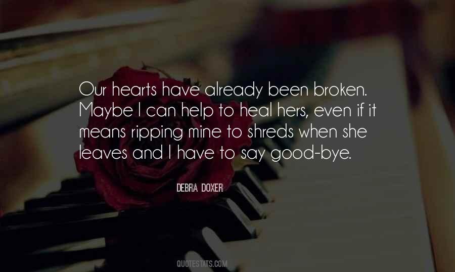 Good Bye My Love Quotes #427376
