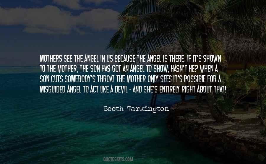 Devil Angel Quotes #543316
