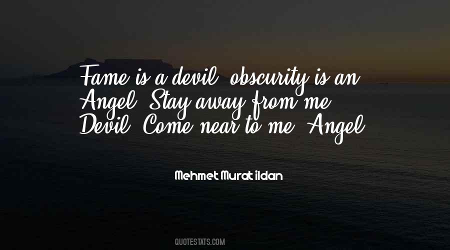Devil Angel Quotes #550028