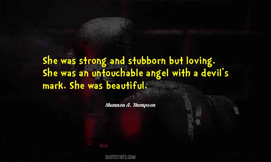 Devil Angel Quotes #665217