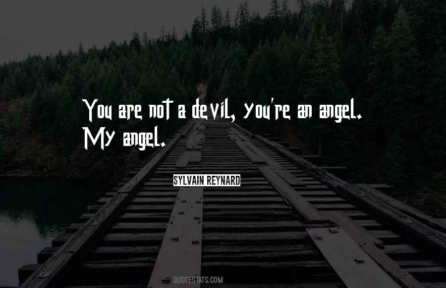 Devil Angel Quotes #857832