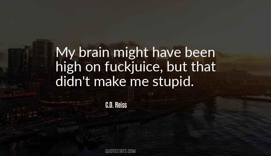 Stupid High Quotes #49429