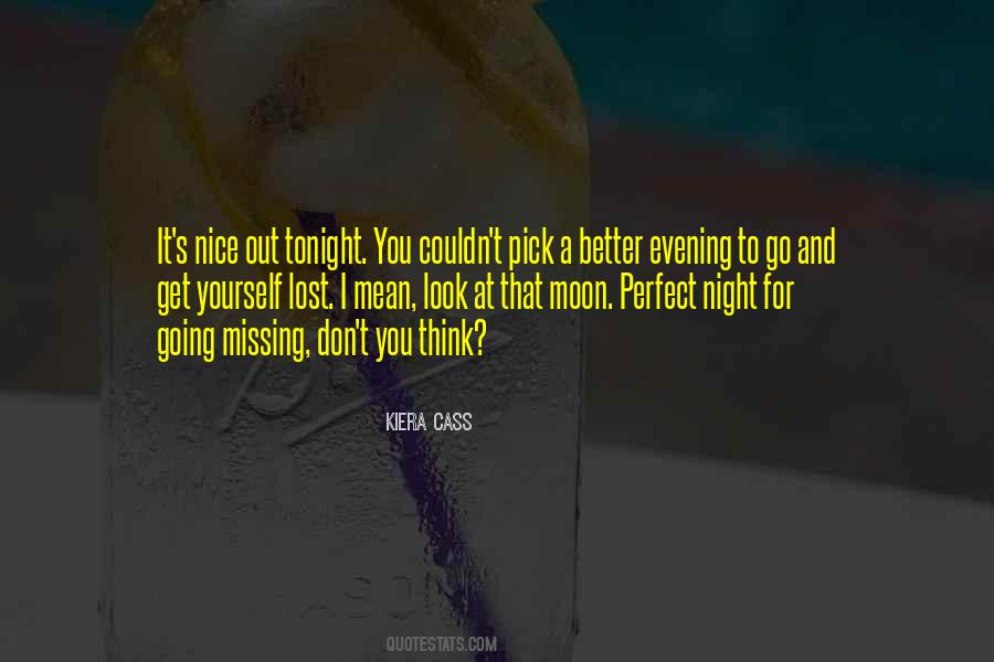 That Perfect Night Quotes #1354868