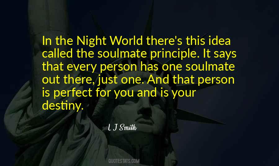 That Perfect Night Quotes #868164