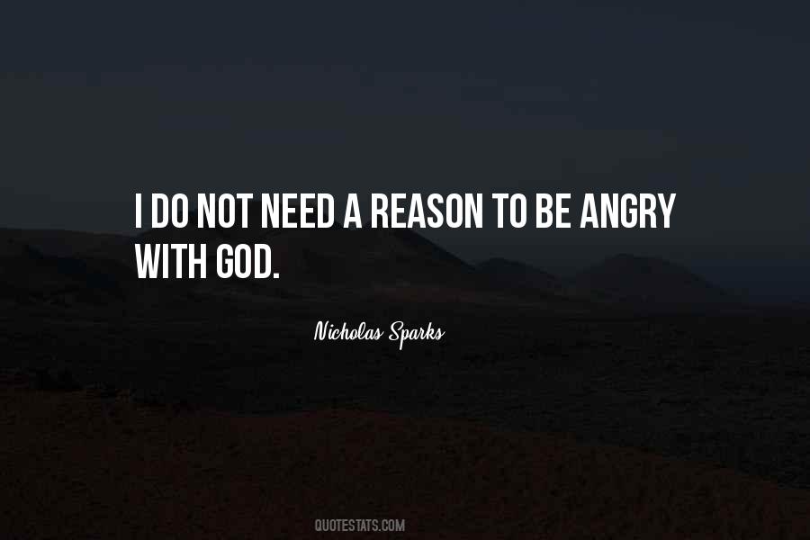 Not To Be Angry Quotes #1294009