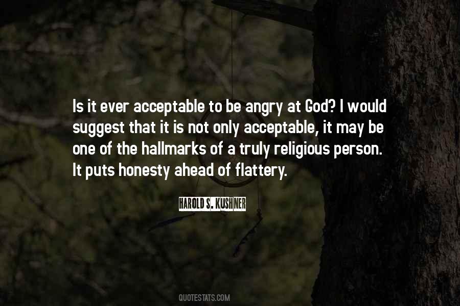 Not To Be Angry Quotes #161127