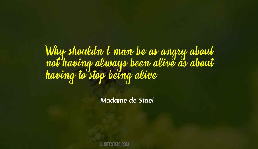 Not To Be Angry Quotes #1743956