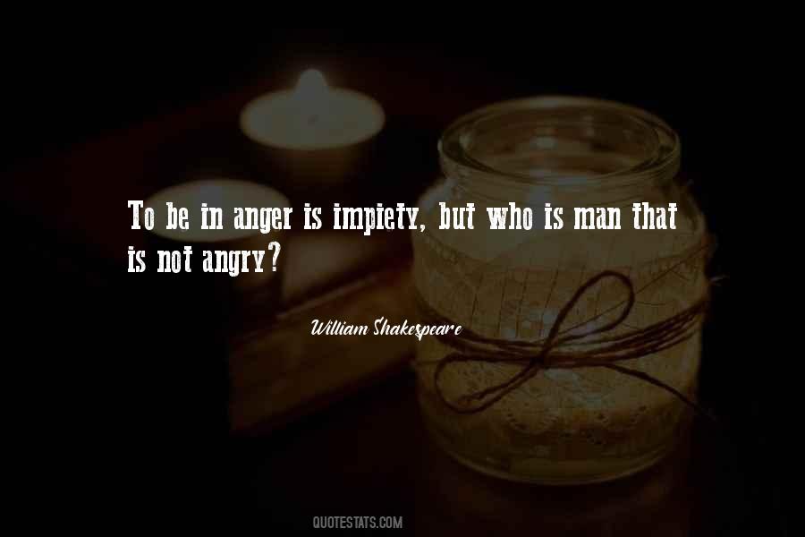 Not To Be Angry Quotes #1770891