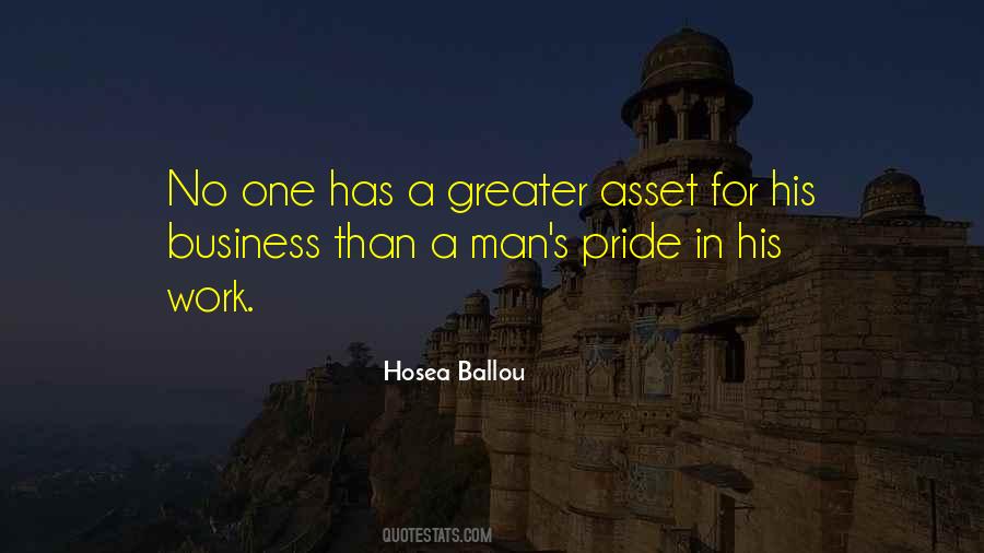 Business Pride Quotes #1680650