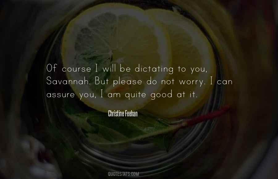 Please Be Good Quotes #849701