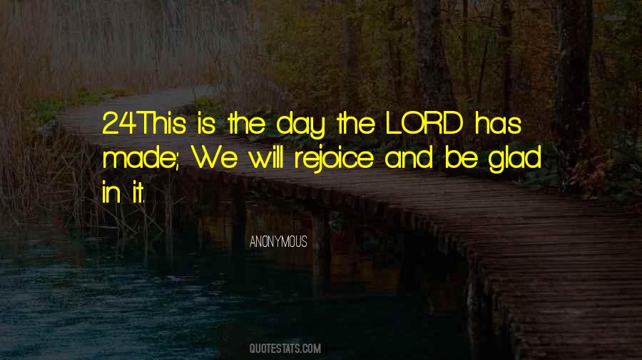 Rejoice In The Lord Quotes #215727