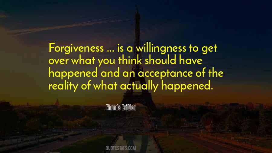 Acceptance Of What Is Quotes #1442694