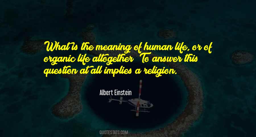 The Answer To The Meaning Of Life Quotes #1610475