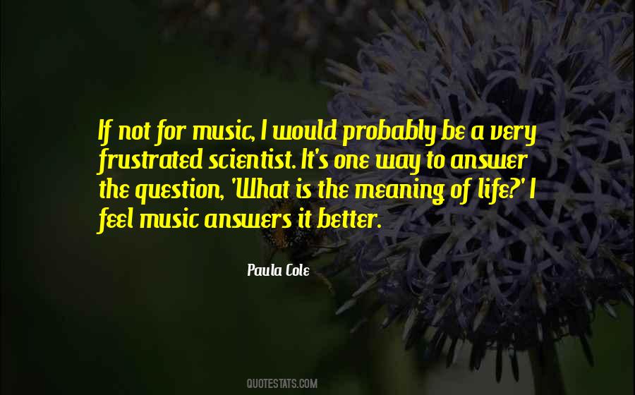 The Answer To The Meaning Of Life Quotes #970905