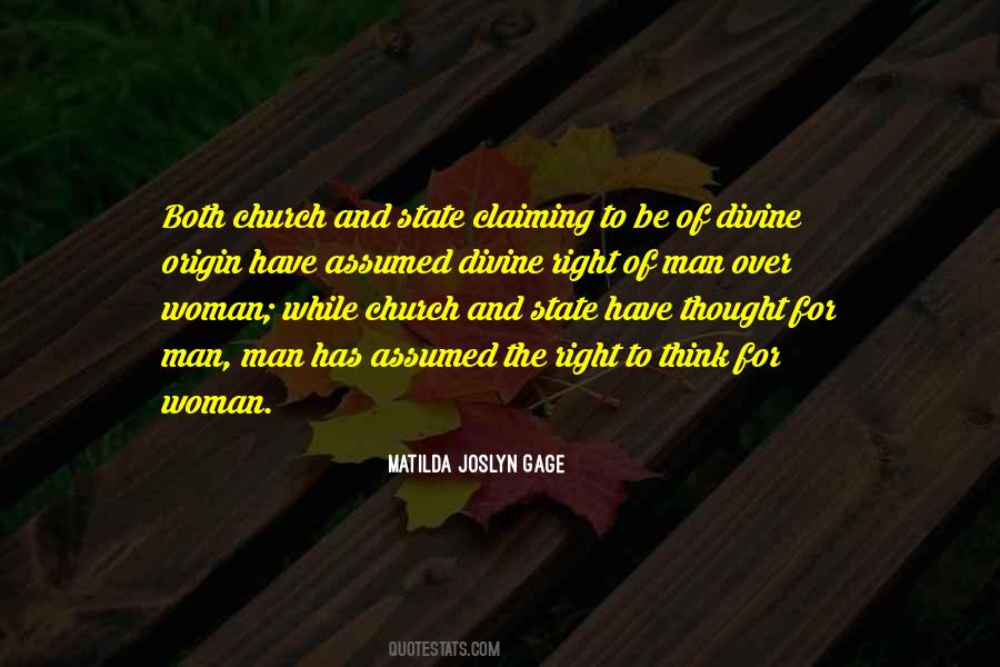 State And The Church Quotes #498065