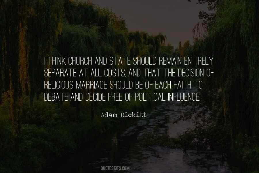 State And The Church Quotes #730682